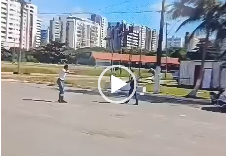 VÍDEO: tenente se entrega após assassinar capitão Breno em quartel da PM