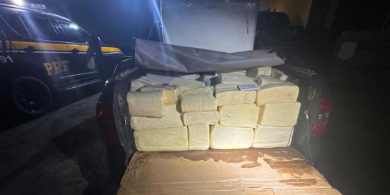 Mais de meia tonelada de alimentos transportados de forma irregular é apreendida no Maranhão