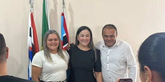 Vice-prefeita é empossada em Igarapé Grande-Ma