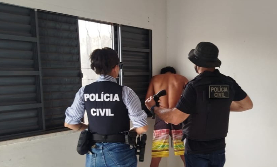 Polícia Civil prende homem acusado de tentar matar a própria irmã em Vargem Grande.