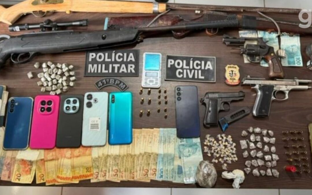 Operação policial prende quatro suspeitos ligados a facções criminosas em Guimarães (MA)
