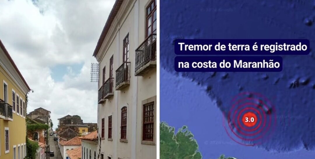 Tremor de terra é registrado próximo ao Maranhão