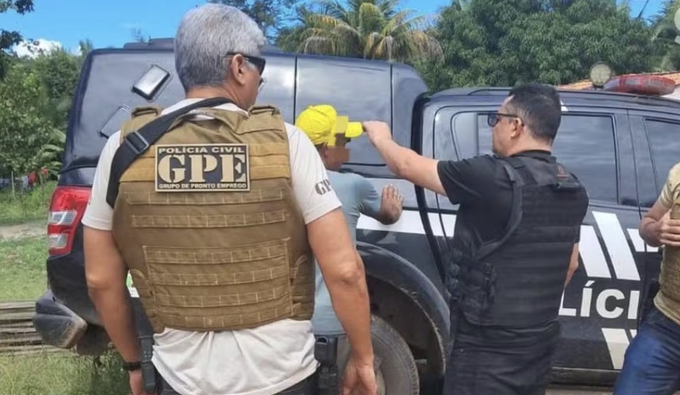 Polícia Civil prende condenado por estupro de vulnerável em Aldeias Altas